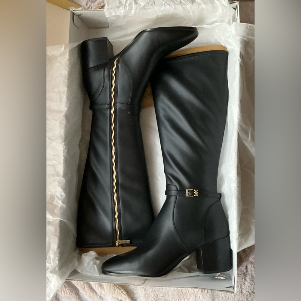 Michael Kors Ella Block Heel Boot - Picture 5 of 11